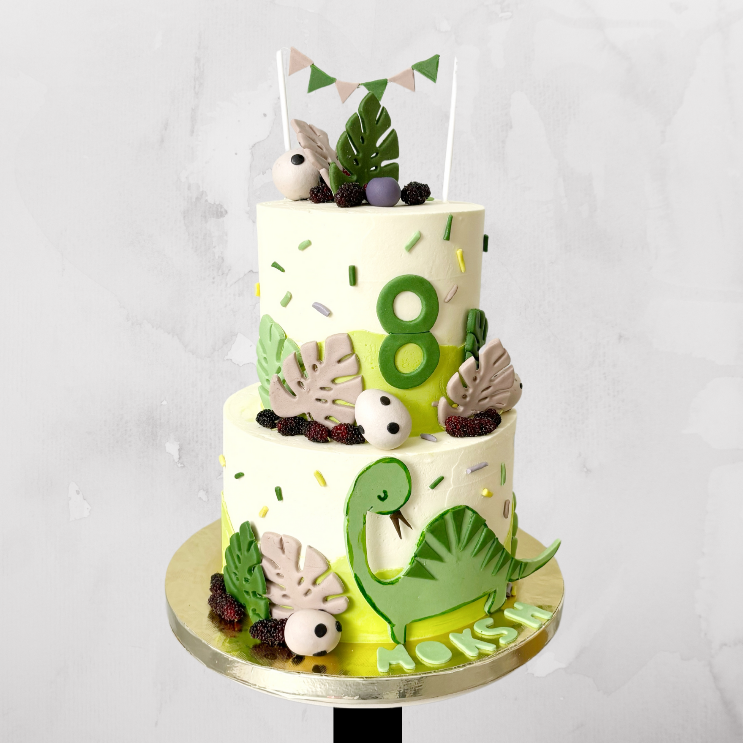 Dinosaur Theme Cake for Kids
